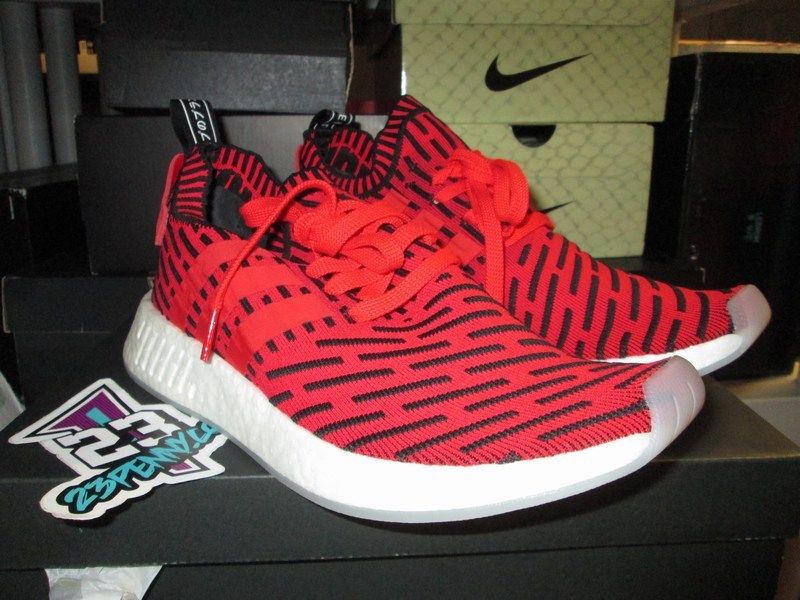 Red nmd r2 on sale